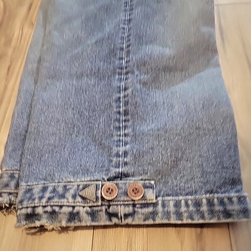 Vintage Pepe Jeans Herren 42 Blau Cargo Denim Loose Baggy Y2K Hip Hop - Bild 12 von 17