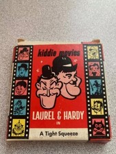 Vintage Atlas Films 'Featurette' Laurel  Hardy "A Tight Squeeze" 8mm Film