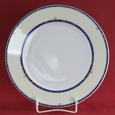 Kuchenteller Winterling blau-beige