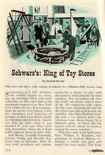 F.A.O. SCHWARZ RARE 1949 5th AVENUE NEW YORK CITY * KING OF TOY STORES FEATURE