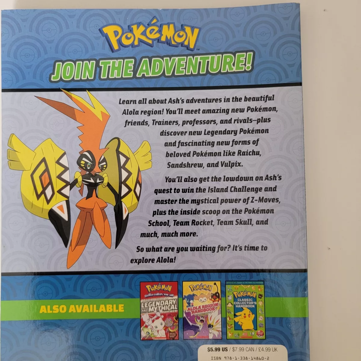 Pokemon: Alola Region Adventure Guide