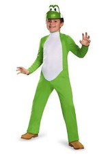 Yoshi Costume Deluxe Super Mario Brothers Costume For Kids Medium 7-8