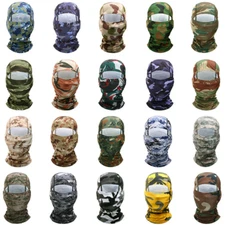 Soft Balaclava Face Mask UV Protection Ski Sun Hood Tactical Masks for Men Women