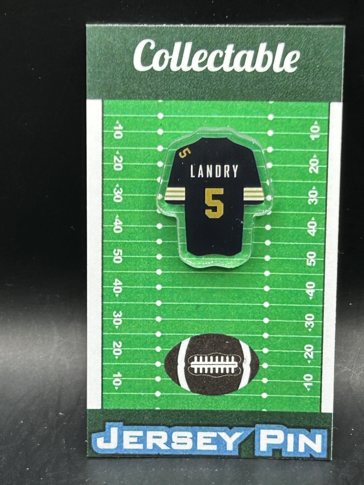 New Orleans Saints Jarvis Landry jersey lapel pin-Classic Collectible-Who Dat