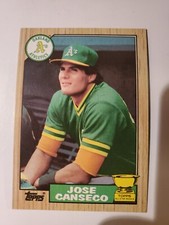 1987 Topps - #620 Jose Canseco ( MULTIPLE ERRORS  ) ROOKIE  NM-MT ( ERROR )💰💰