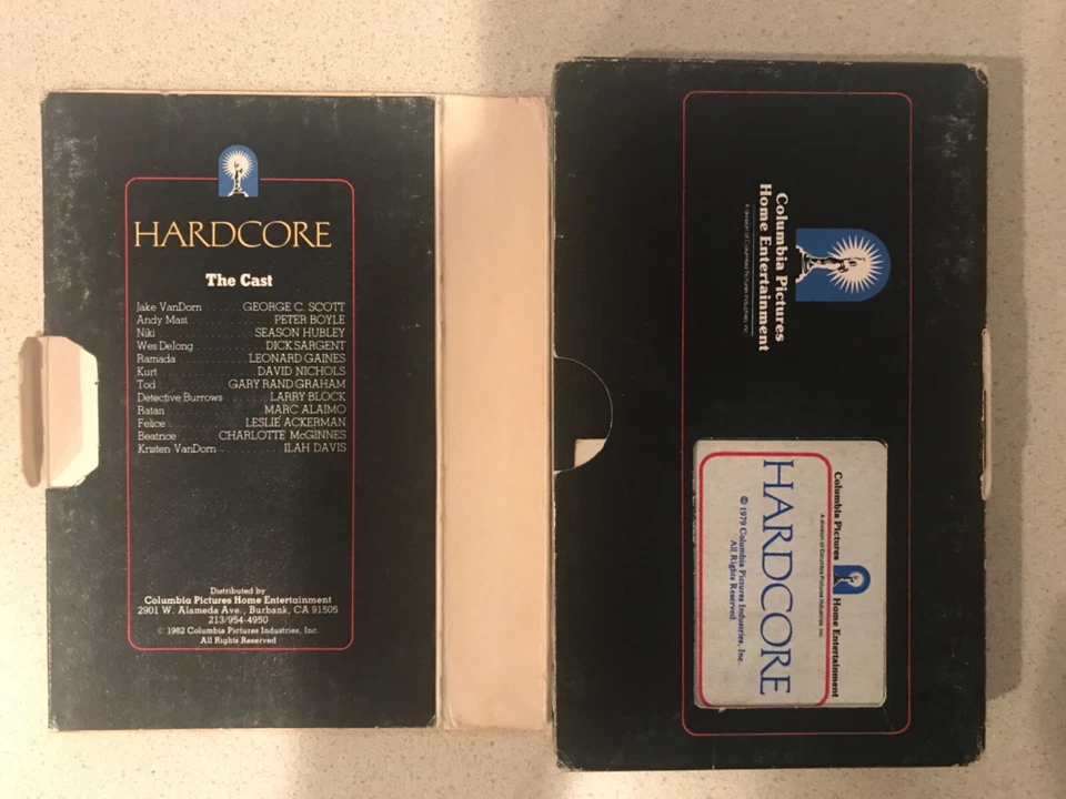 Hardcore (BETA, 1982, Columbia Gatefold) George C. Scott, Peter Boyle - Image 4 of 4