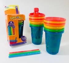 3 Boxes - The First Years Take  Toss Spill Proof Straw Baby Cups In Box