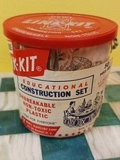 Vintage Dewl Link-Kit Plastic Construction Set Toy - Please Read