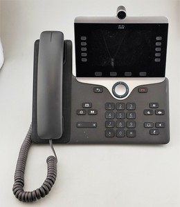 Cisco Cp 8845 5 Lineas Voip De Telefono De Video De Protocolo De Internet Video Hd 720p Pantalla De 5 Buena Forma Ebay