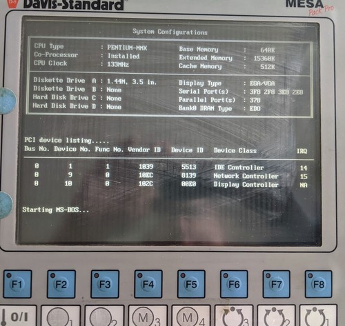 DAVIS-STANDARD MESA PLUS PRO CONTROL RESOTEC ADVANTECH 90851.02 PCM-5862E - Bild 2 von 12
