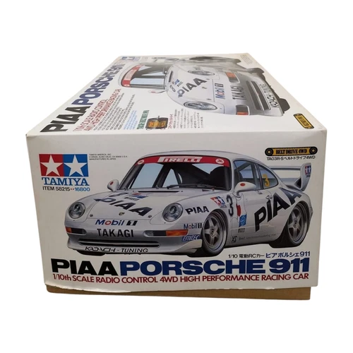 TAMIYA RC 1/10 PIAA Porsche 911 4WD Racing Car TA03R-S Model Kit Unused - Picture 7 of 8