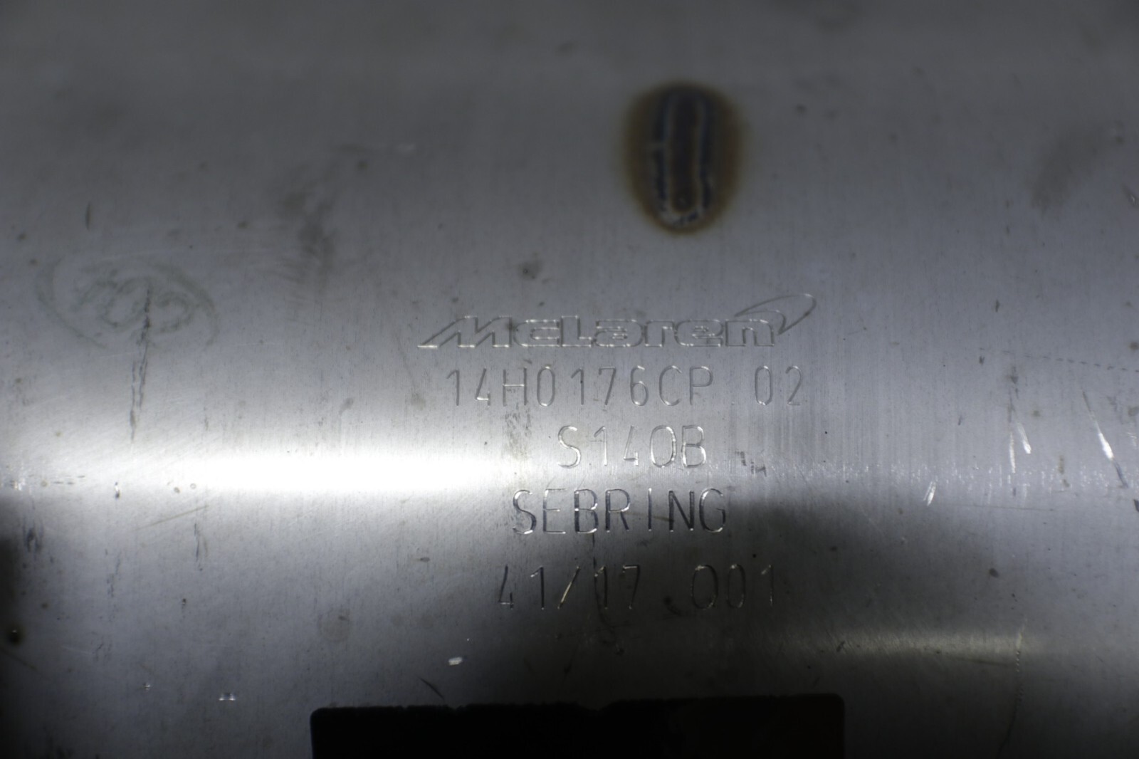McLaren 720S Rear Exhaust Muffler Assembly 2018 - 2023 OEM