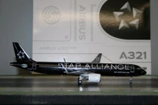 JC Wings 1:200 Air New Zealand Airbus A321neo ZK-OYB (XX20349) 'Star Alliance'