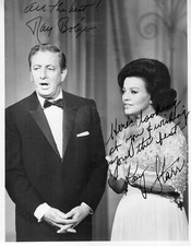 B-RAY BOLGER/KAY STARR Autographed Photo- W/COA