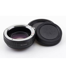 Lens Adapter Focal Reducer Speedbooster for Pentax PK Lens to Micro M4/3 Camera