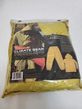 CLC Rain Wear R102L Yellow Polyester 3-Piece Rain Suit - Size Large
