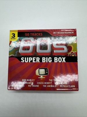 60s Super Big Box - 50 Tracks mit Neuaufnahmen - 3 CD Box