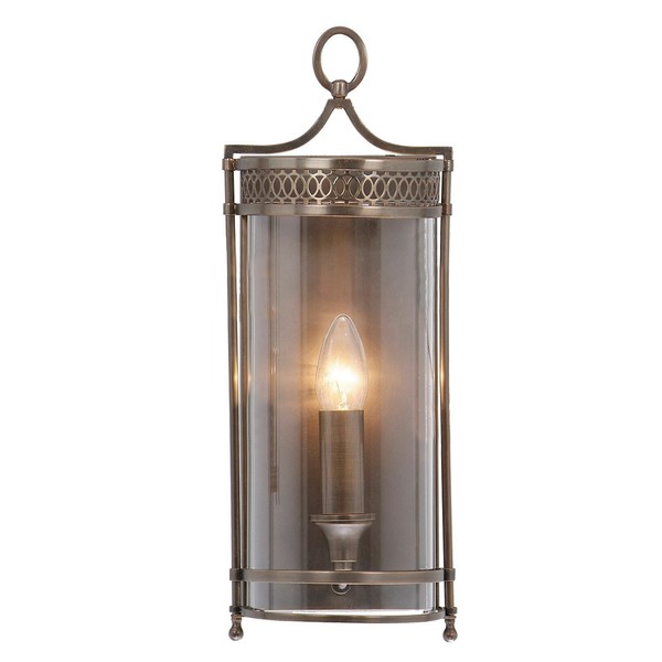 Rustikale Wandleuchte Kupola In Bronze Design Lampe Flur Wohnzimmer Schlafzimmer-image