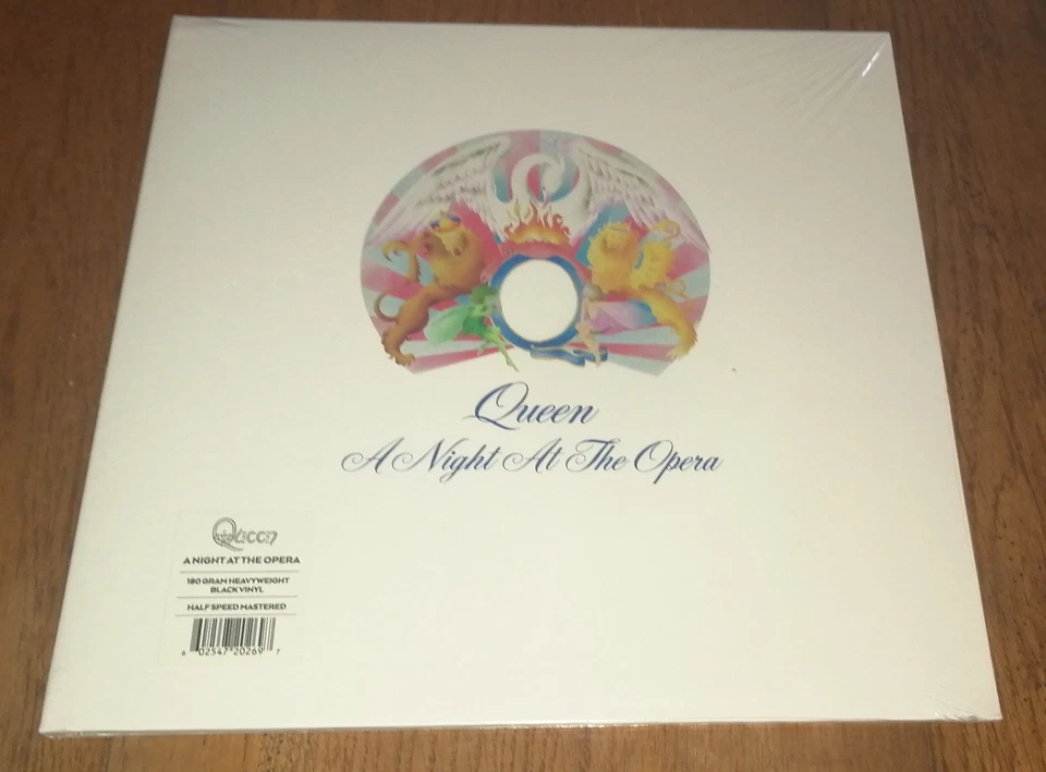 LP 33T 12" vinyle QUEEN FREDDIE MERCURY " A night at the opéra "2015 GATEFOLD - Photo 1/1