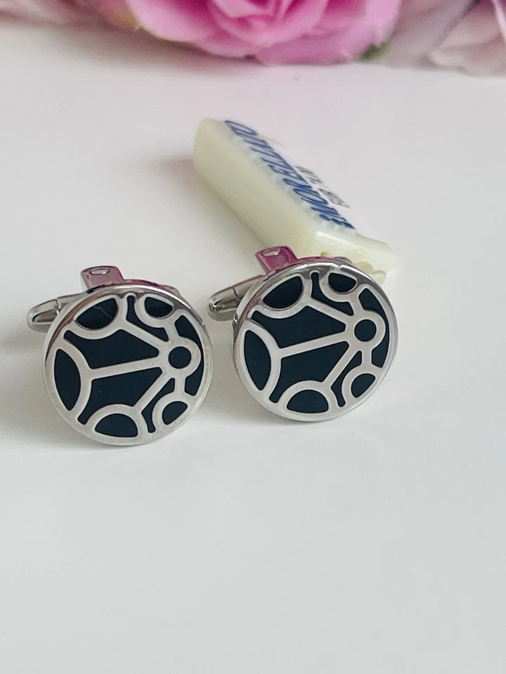 Gemelli Morellato In Acciaio Argento&Nero - Immagine 4 di 4