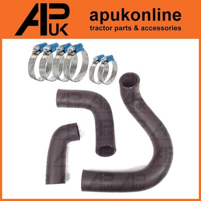 Kühler Gummi Wasserschlauch Set mit Clips für Fordson Major Power Super Traktor