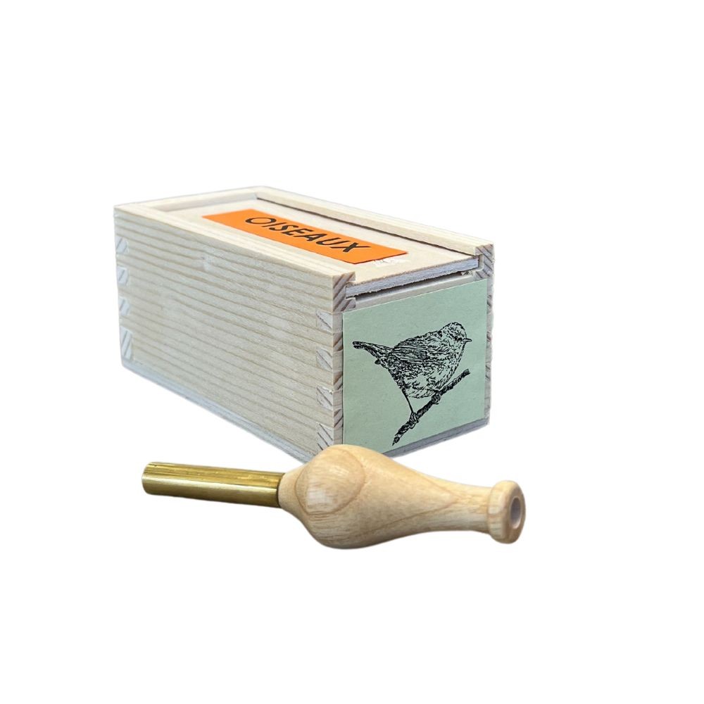 Appeau Pouillot Véloce avec coffret bois cadeau idéal pour passionné de nature
