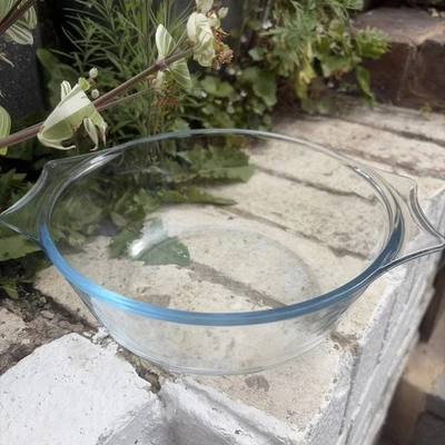 Clear Pyrex Oven Dish No Lid With Handles Vintage - Image 1 of 4