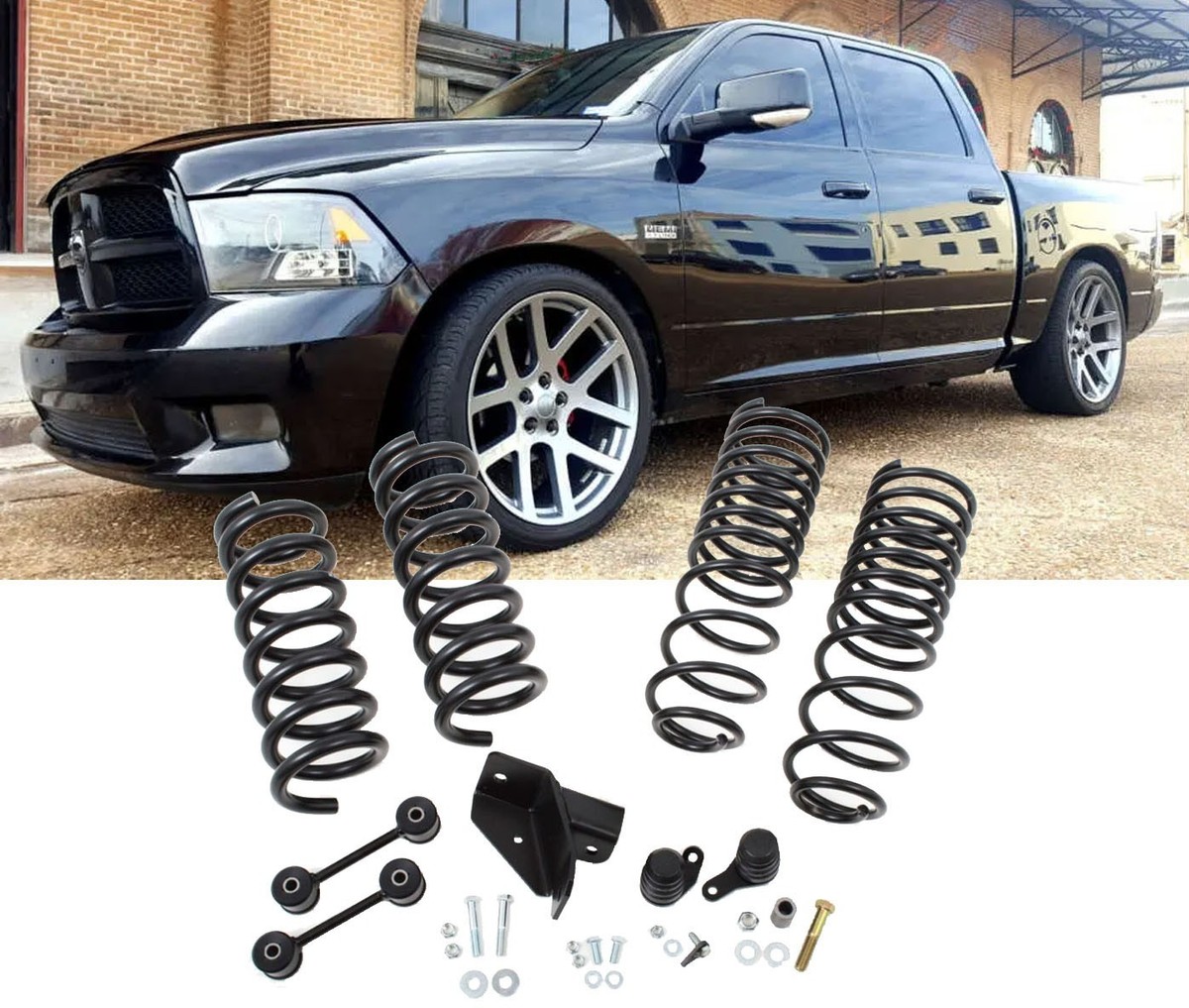 4th Gen Ram 1500 Srt Wheels Dodge Ram 1500 Lowering Kit 2wd Quad