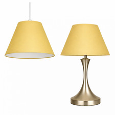 COTTON COOLIE LAMPSHADE CEILING LIGHT PENDANT TABLE LAMP SHADE 7 SIZES 40 COLOUR