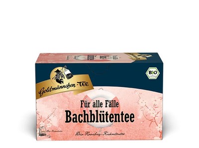1 Karton(12Pkg)  Goldmännchen -Tee, Bio Für alle Fälle Bachb,20 Btl/Pkg, je 40g