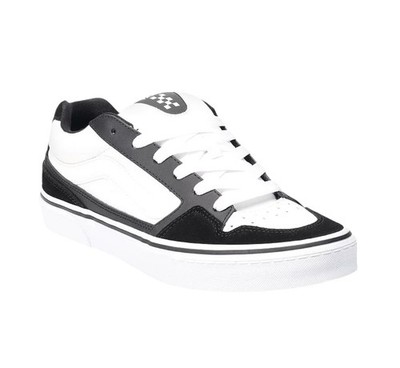 NEW Vans Caldrone Men's Skate Shoes Suede Leather Black White