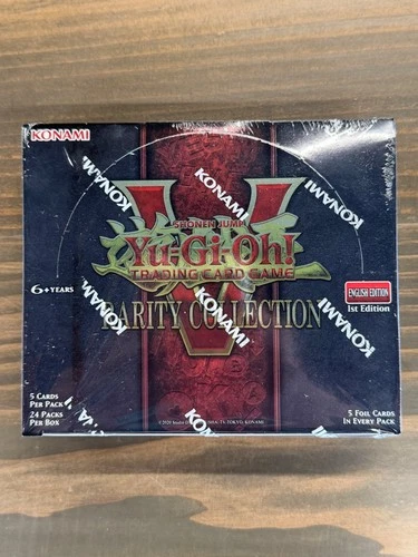 Yugioh Rarity Collection 5 Booster Box Brand New Factory Sealed 24 Packs!