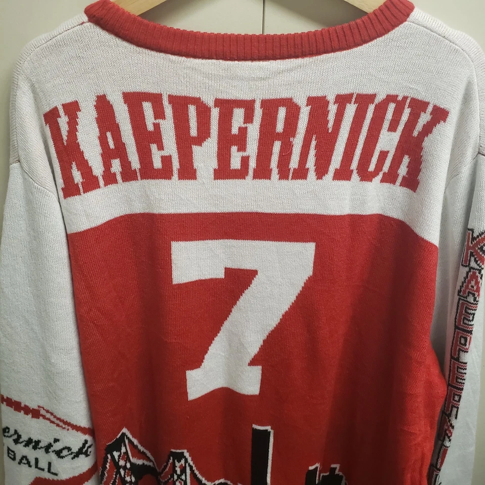 Suéter Forever Collectibles Colin Kaepernick NFL 49ers San Francisco Tejido XL Foto 3 de 4