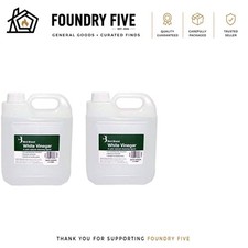 Eco-Friendly 2 Pack of 4L Natural White Vinegar - Your Essential Cleaner 3.37 per litre