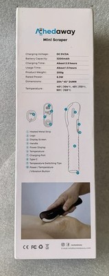 Achedaway Heated Scraper Adjustable Temperature for Full Body Back