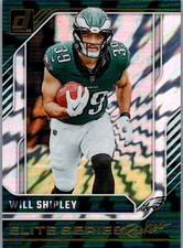 2024 Donruss #28 Will Shipley The Elite Series Rookies
