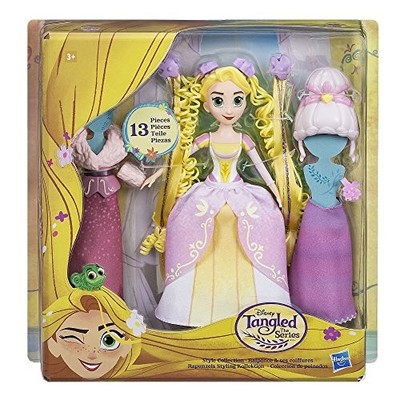 Disney Tangled Doll Rapunzel Hairstyle Collection multicoloured