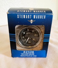 Stewart Warner Vacuum Gauge 82328 New In Box - Factor Sealed Stewart Warner Vacuum Gauge 82328 New In Box - Factor Sealed