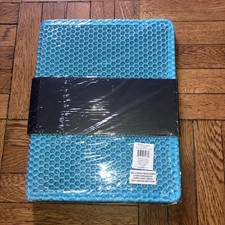 Gorilla Grip Honeycomb Pet Cat Litter Mat Two Layer Trapping 24" x 15" Turquoise