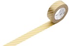 MT Stripe Gold Washi Masking Tape Roll