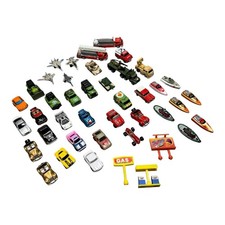 Vintage Lot 39 Micro Machines Cars Trucks Boats Planes Military