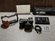Sony Alpha a6400 24.2MP 4K UHD 16-50mm Lens Mirrorless Digital Camera Black