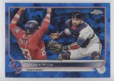 2022 Topps Chrome Update Sapphire Edition Manny Pina #US171 17dd