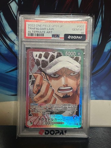 Trafalgar Law (Parallel) graded PSA 10 for sale on eBay