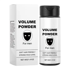 Mens Hair Powder Natural Look Easy to Apply Mens Styling Texturizing Powder 