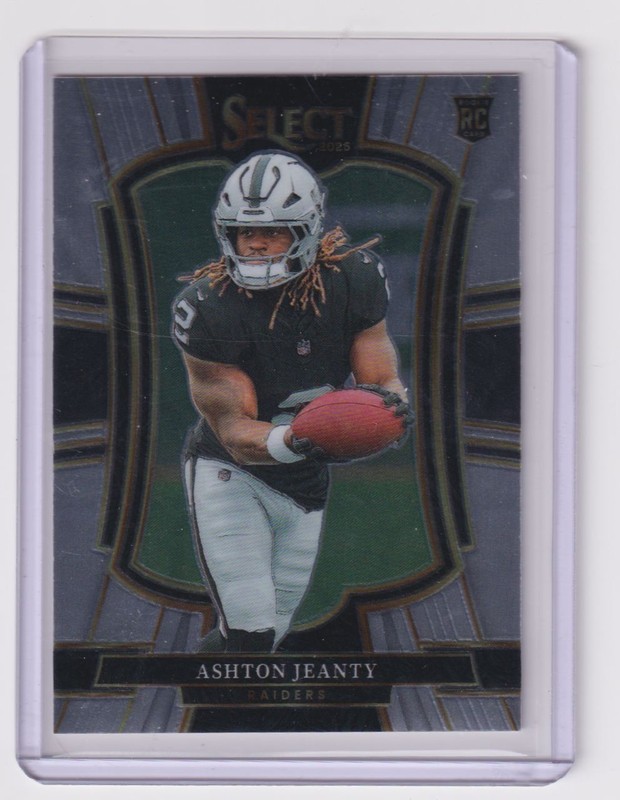 2025 Panini Select Ashton Jeanty Rookie Las Vegas Raiders #104