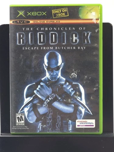 Chronicles of Riddick: Escape From Butcher Bay (Microsoft Xbox, 2004)
