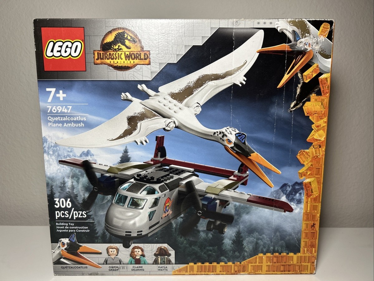LEGO Jurassic World: Quetzalcoatlus Plane Ambush (76947) for sale