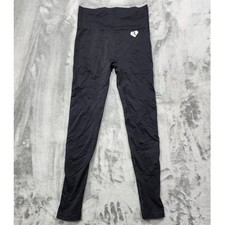 Women's Best Leggings Womens M Black Seamless High Rise Ankle Yoga Gym Running