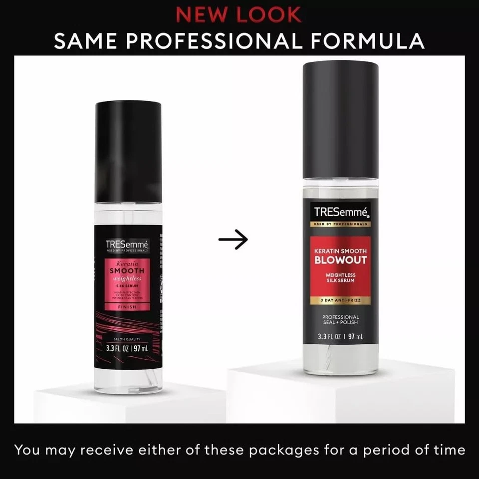 Suero TRESemme Keratin Smooth Shine 3,3 oz (paquete de 2) Foto 4 de 4